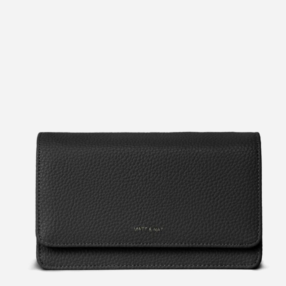 Matt & Nat Black Crossbody Bag - Picture 2 of 10